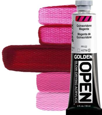 Golden Artist Colors Open Akrylová barva Quinacridone Magenta 59 ml 1 ks