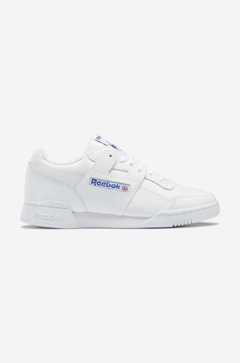 Sneakers boty Reebok Classic Workout Plus bílá barva, HP5909-white