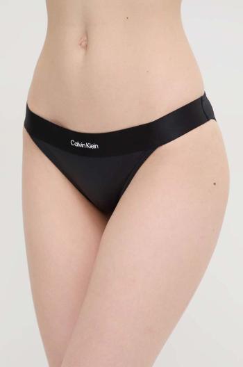 Plavkové kalhotky Calvin Klein černá barva, KW0KW02361