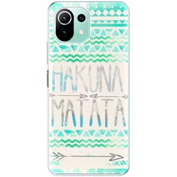 iSaprio Hakuna Matata Green pro Xiaomi Mi 11 Lite (hakug-TPU3-Mi11L5G)