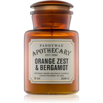 Paddywax Apothecary Orange Zest & Bergamot illatgyertya 226 g