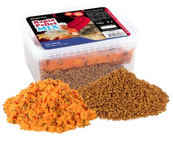 Benzar mix pelety rapid mix 1200 g - kapr karas (oranžová)