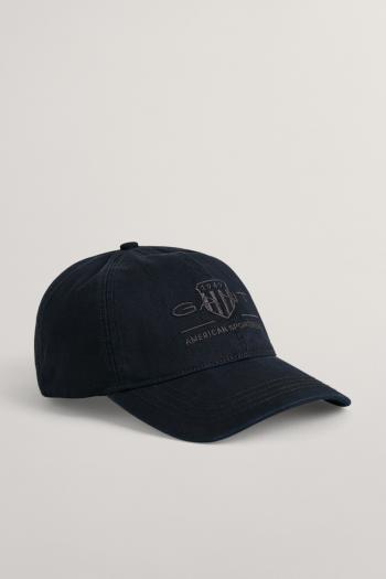 KŠILTOVKA GANT UNISEX. TONAL ARCHIVE SHIELD CAP EBONY BLACK