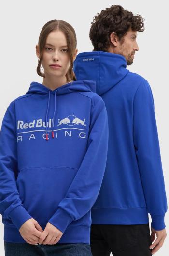 Mikina Red Bull Racing x Pepe Jeans modrá barva, s kapucí, s potiskem, RU580003