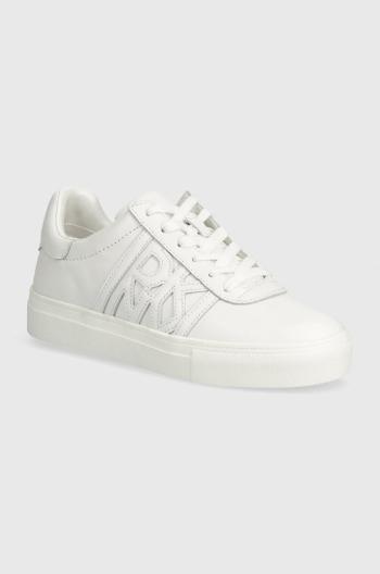 Kožené sneakers boty Dkny Jennifer bílá barva, K1427962