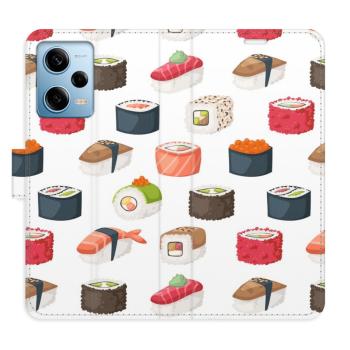 Flipové pouzdro iSaprio - Sushi Pattern 02 - Xiaomi Redmi Note 12 Pro 5G / Poco X5 Pro 5G