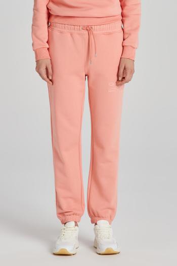 TEPLÁKY GANT REG TONAL SHIELD SWEATPANTS PEACHY PINK