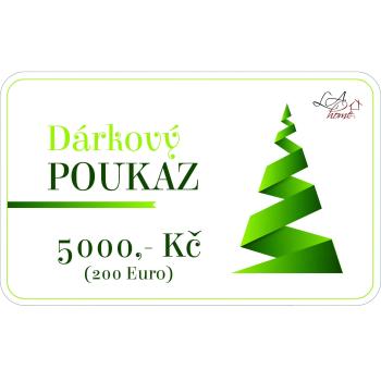 Dárkový poukaz 5000 Kč d5000