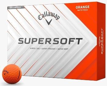 Callaway Supersoft 2025 Matte Orange Basic Golfové míčky