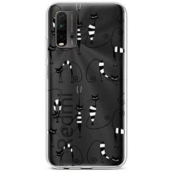 TopQ Xiaomi Redmi 9T silikon Cats 1 65141 (Sun-65141)