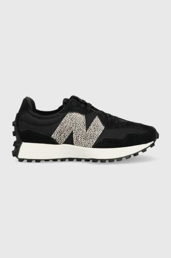 Tenisky New Balance 327 černá barva, WS327PH
