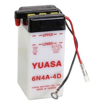 Motobaterie Yuasa Standard 6N4A-4D