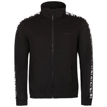 Lotto ATHLETICA ICON FULL-ZIP TOP Pánská mikina, černá, velikost