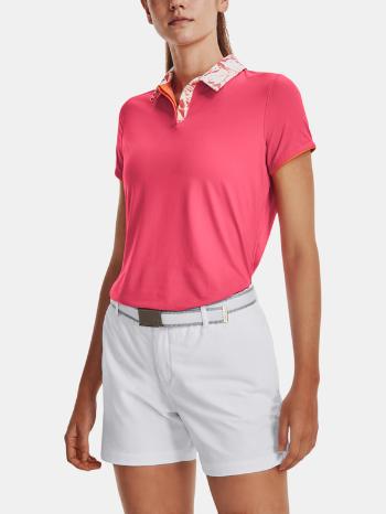 Under Armour UA Iso-Chill SS Polo triko Růžová