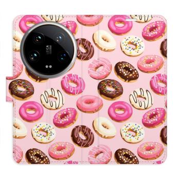 Flipové pouzdro iSaprio - Donuts Pattern 03 - Xiaomi 14 Ultra