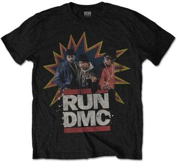 Run DMC Tričko POW! Unisex Black 2XL