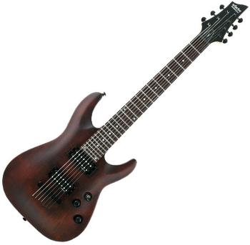 Schecter Omen-7 Walnut Satin Elektromos gitár