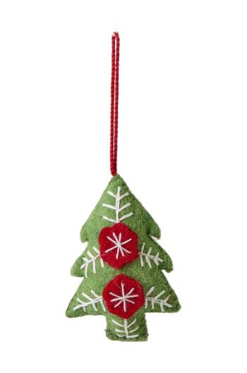 Ozdobný přívěsek Rice Christmas Tree Fabric