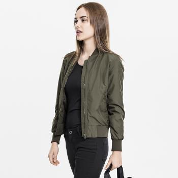 Urban Classics Ladies Light Bomber Jacket olive - 4XL