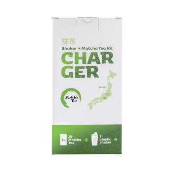 VÝPRODEJ!!!Sada shaker 0,5 l a 15 x 2 g čaje matcha BIO   MATCHA TEA