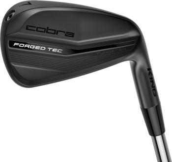 Cobra Golf King Forged Tec Black Pravá ruka 4-PW Stiff Ocel Golfové hole - železa