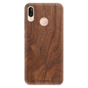 Odolné silikonové pouzdro iSaprio - Wood 10 - Huawei P20 Lite