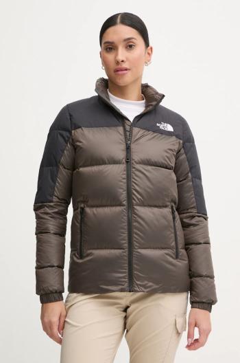 Péřová sportovní bunda The North Face Diablo 2.0 hnědá barva, NF0A89900BI1