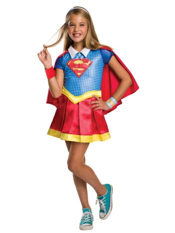 Rubies Dětský kostým Deluxe - Supergirl Velikost - děti: L: 128 cm