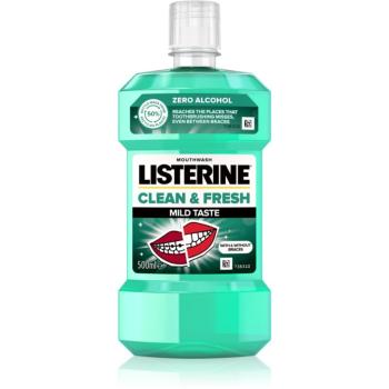 Listerine Clean & Fresh ústní voda proti zubnímu kazu 500 ml