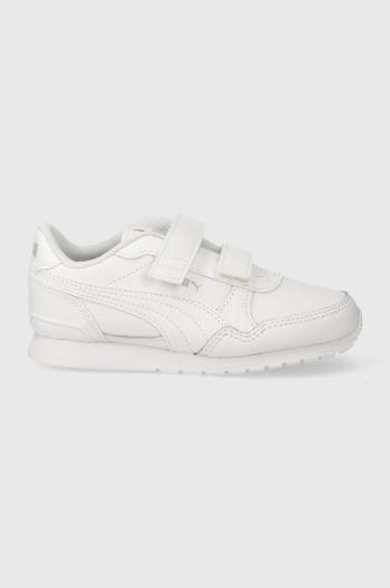 Dětské sneakers boty Puma ST Runner v3 L V PS bílá barva