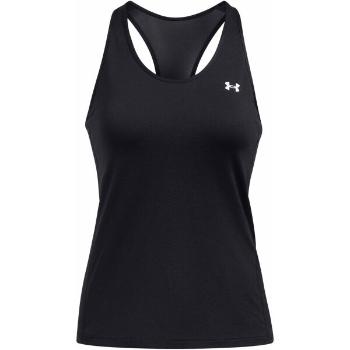 Under Armour HG ARMOUR RACER TANK Női ujjatlan felső, fekete, méret S
