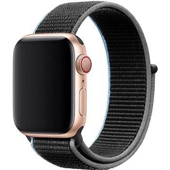 Eternico Airy pro Apple Watch 38mm / 40mm / 41mm Deep black and gray edge (AET-AWAY-DaBlB-38)