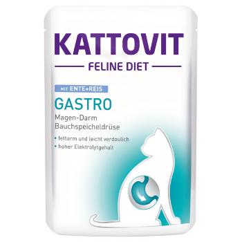 Kapsička Kattovit Gastro kachna/rýže 85g