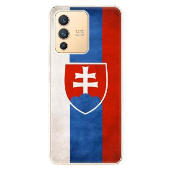 Odolné silikonové pouzdro iSaprio - Slovakia Flag - Vivo V23 5G