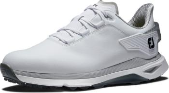 Footjoy PRO SLX Carbon White/White/Grey 43 Pánské golfové boty