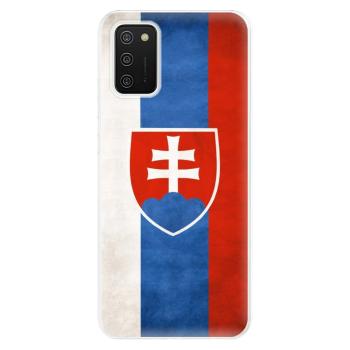 Odolné silikonové pouzdro iSaprio - Slovakia Flag - Samsung Galaxy A02s