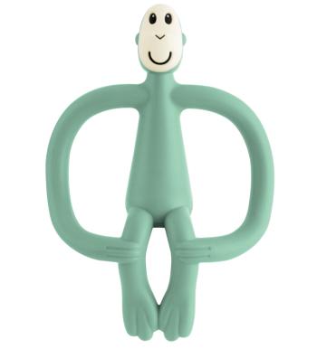 Matchstick Monkey Kousátko a zubní kartáček Mint Green