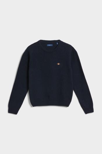 SVETR GANT D1. CREW KNIT EVENING BLUE