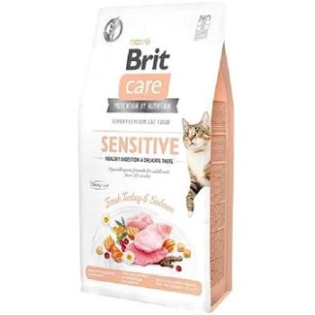 Brit Care Cat Grain-Free Sensitive Healthy Digestion & Delicate Taste, 7 kg (8595602540693)