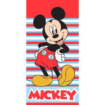 Carbotex Dětská osuška Mickey Mouse Vždy s úsměvem, 70 x 140 cm