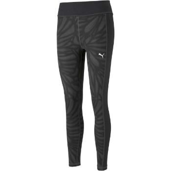 Puma TRAIN FAVORITES AOP HIGH WAIST 7/8 LEGGINGS Dámské legíny, černá, velikost