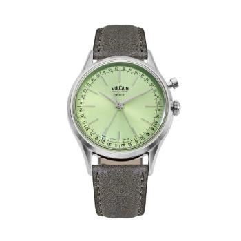 Vulcain Cricket President 39 mm - Pistachio Green - Grey