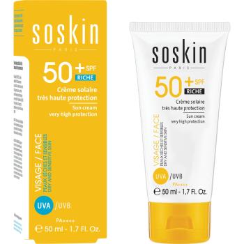 Soskin Paris Ochranný krém pro suchou a citlivou pleť SPF 50+ (Sun Care) 50 ml