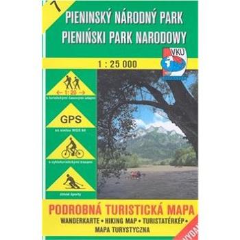 Pieninský národný park 1 : 25 000: 7 Podrobná turistická mapa (60-03-32264-0)