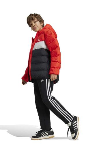 Dětská bunda adidas J SDKT oranžová barva, IY6914