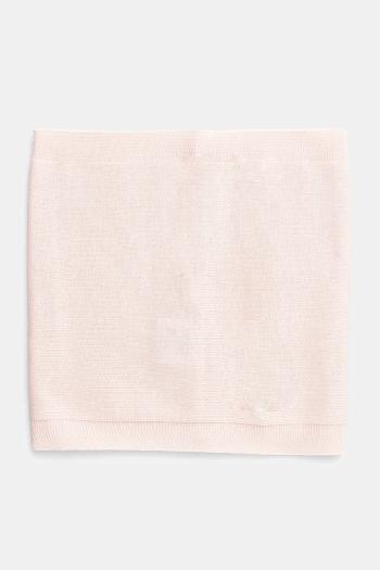 Detský bavlnený šál komín Jamiks JENS ružová farba, jednofarebný, JWH132