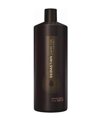 Sebastian Professional Vyživující šampon pro lesk a hebkost vlasů Dark Oil (Lightweight Shampoo) 1000 ml