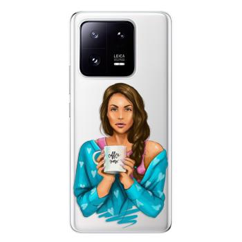 Odolné silikonové pouzdro iSaprio - Coffe Now - Brunette - Xiaomi 13 Pro