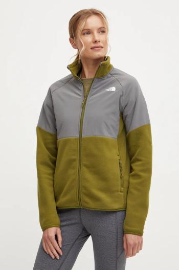 Sportovní mikina The North Face Glacier Heavyweight zelená barva, NF0A89JA4OS1