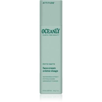 Attitude Oceanly Face Cream zmatňující tuhý krém pro smíšenou pleť 30 g